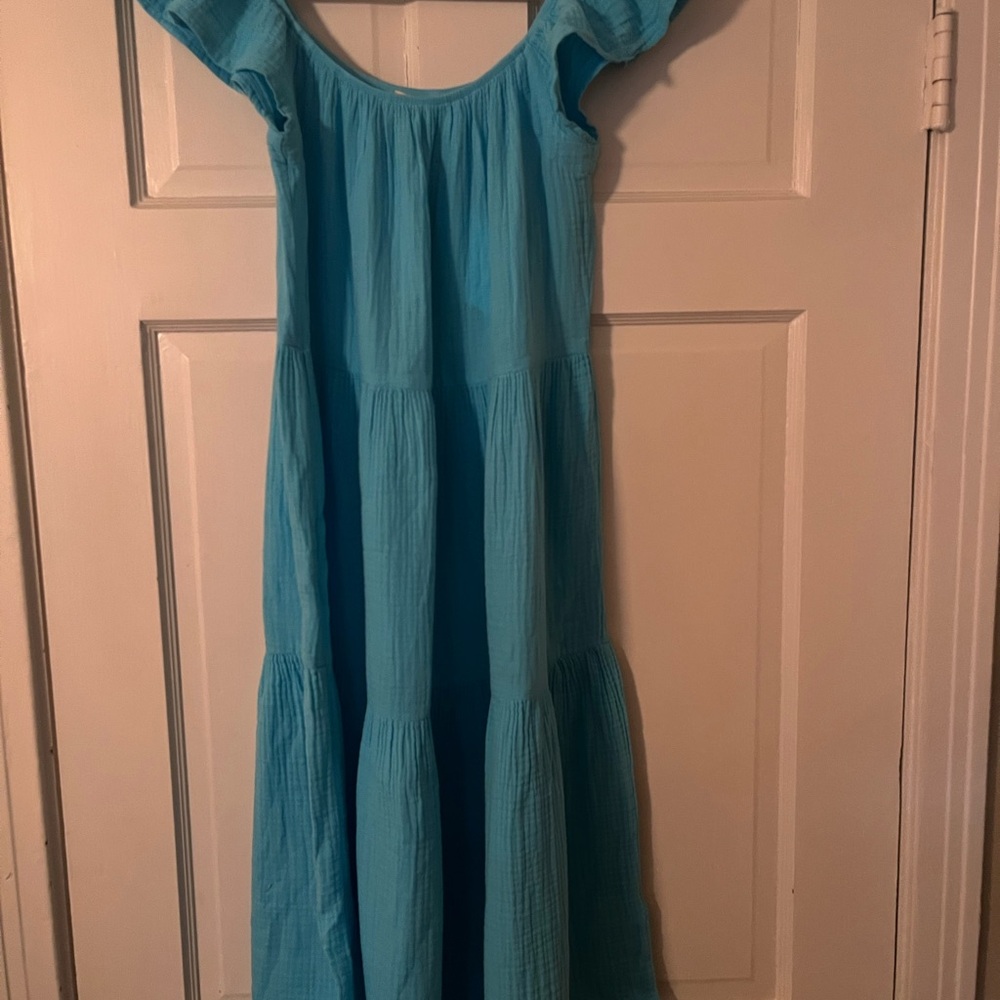 Nation LTD Blue Midi Dress